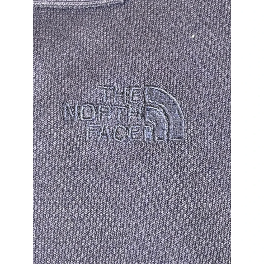 The North Face Vintage Mens Polo Shirt Short Sleeve Navy Blue Embroidered XL